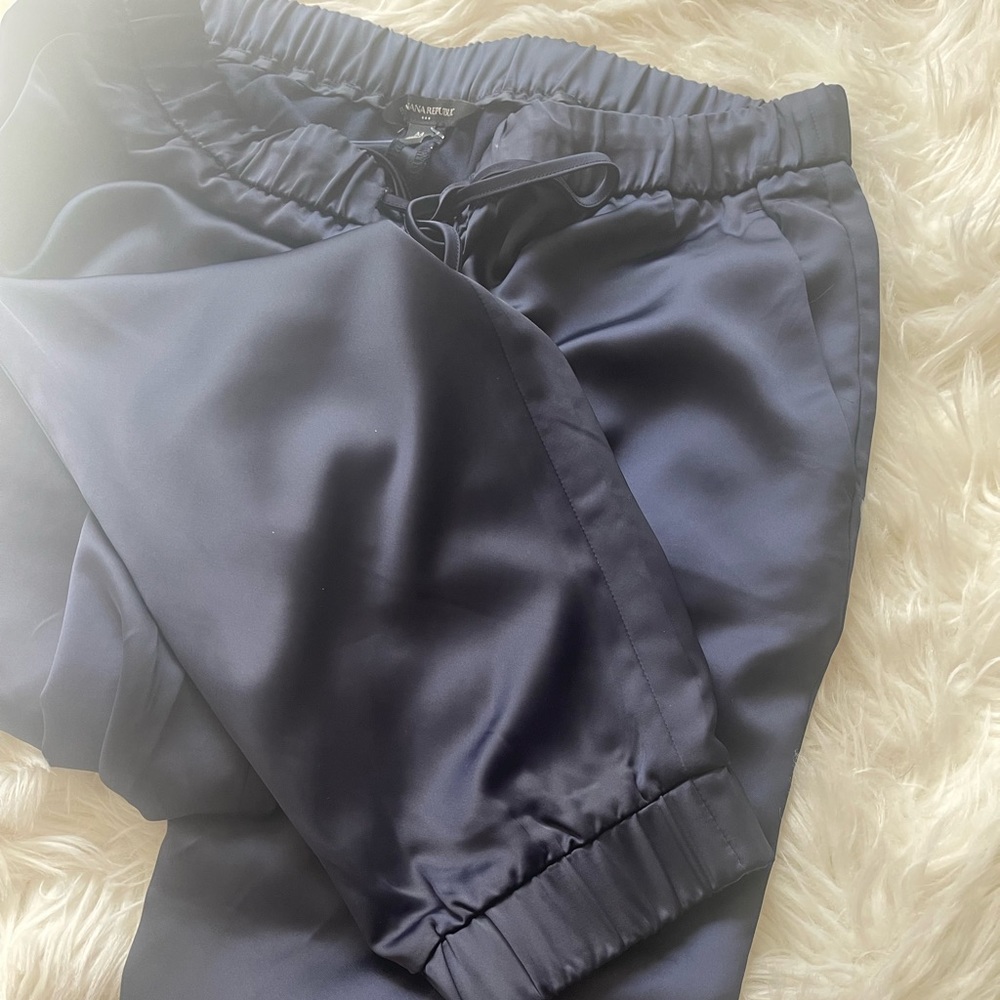 Banana Republic Silk Joggers